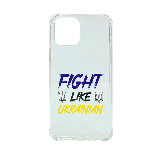 Чехол Wave We are Ukraine Case iPhone 11 Pro Max Clear Fight Like Ukrainian