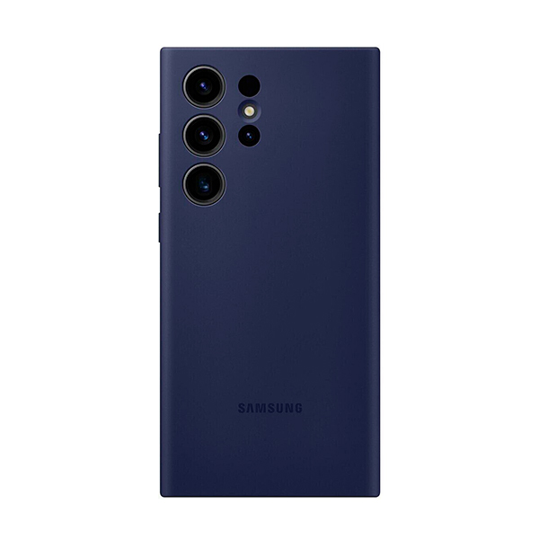 Чохол Samsung S918 Galaxy S23 Ultra Silicone Case Navy (EF-PS918TNEGRU)