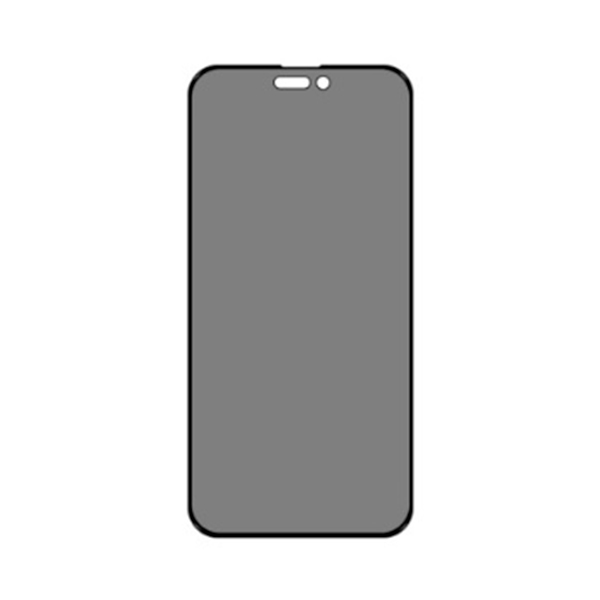 Захисне скло для iPhone 15 Plus 5D Black (тех.пак) Privacy