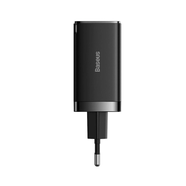 СЗУ Baseus GaN5 Pro Fast Charger 2C+U 65W Black w/Type-C to Type-C (CCGP120201)