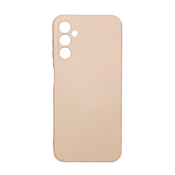 Чехол Original Soft Touch Case for Samsung A14-A145 Pink Sand with Camera Lens