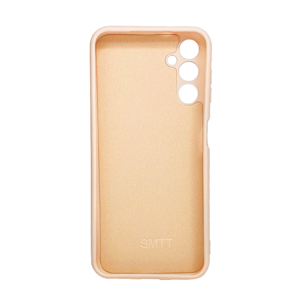 Чехол Original Soft Touch Case for Samsung A14-A145 Pink Sand with Camera Lens