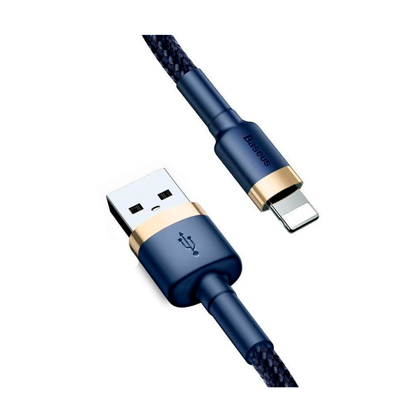 Кабель Baseus Cafule Cable USB Lightning 1.5A 2m Blue/Gold (CALKLF-CV3)