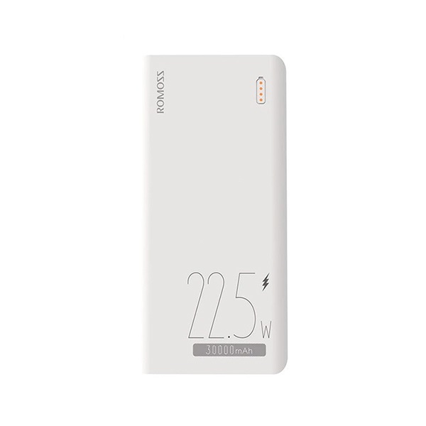 Зовнішній акумулятор Power Bank Romoss Sense 8F 30000mAh White (PHP30-711-1133H)