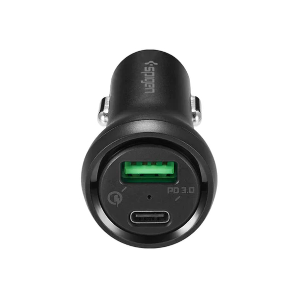 АЗУ Spigen Car Charger F31QC USB-C PD 3.0 QC Total 48W (000CP25597)