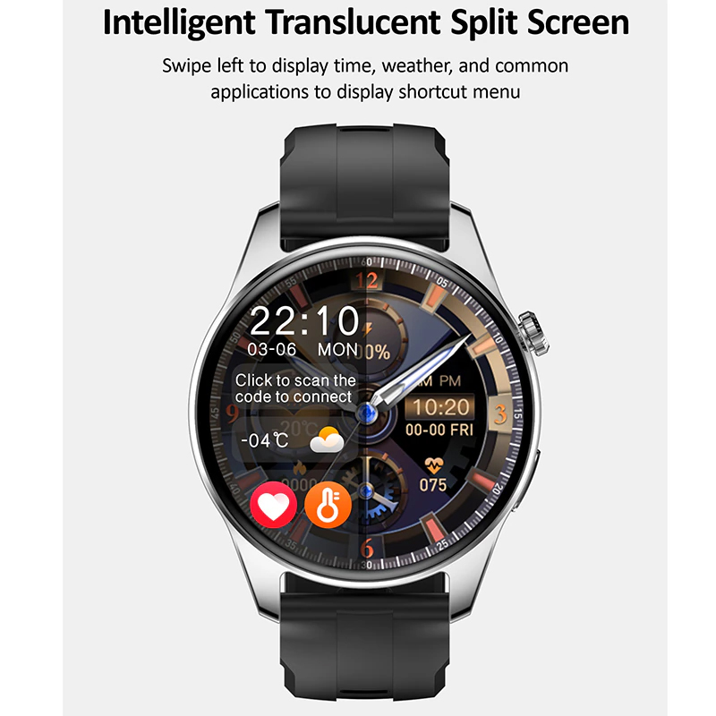 Смарт-часы Smart Watch HK4 Hero Silver