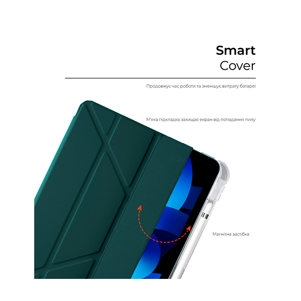 Чехол книжка Armorstandart iPad 10.2 2019/2020/2021 with Pencil Holder Dark Green