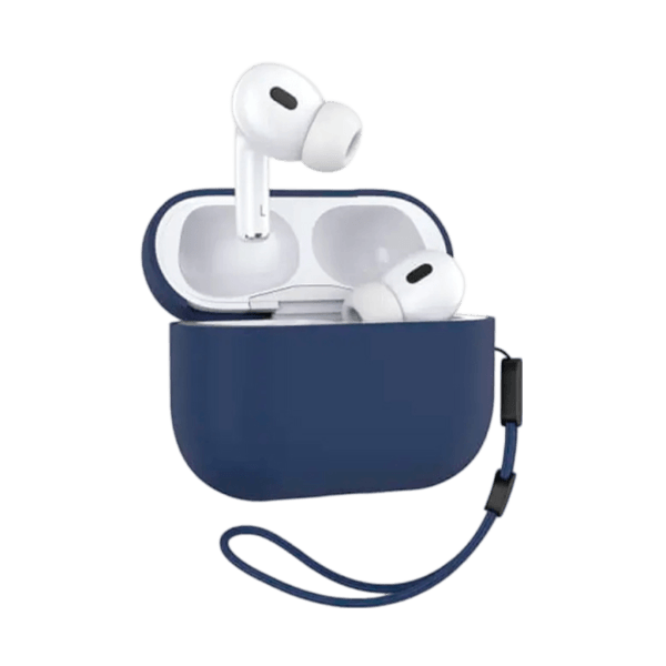 Футляр для наушников AirPods Pro 2 Blueo Liquid Silicone Case Deep Blue