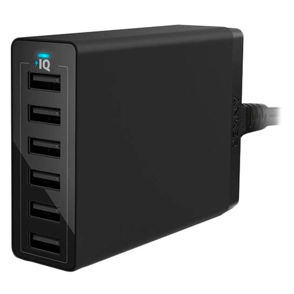 МЗП Anker PowerPort 6 V3 Black (A2123L12)