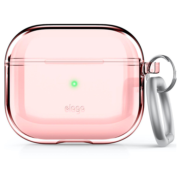 Футляр для наушников Elago Clear Hang Case Lovely Pink for Airpods Pro 2nd Gen (EAPP2CL)