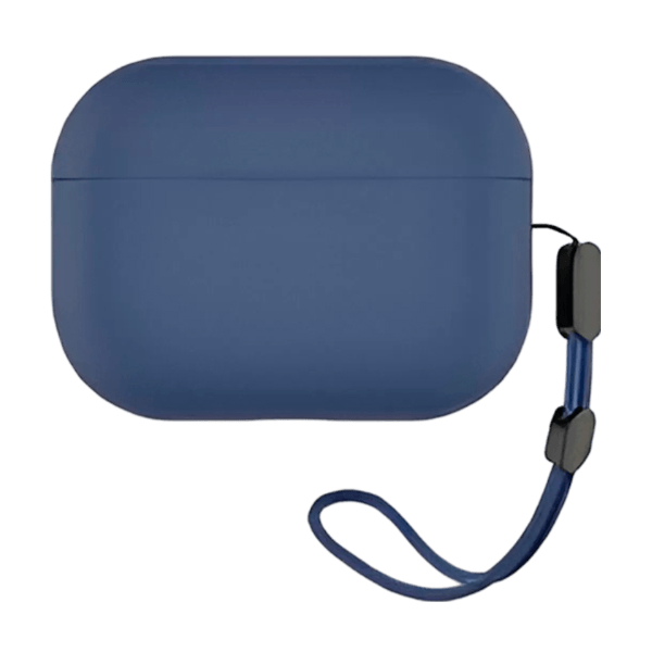 Футляр для наушников AirPods Pro 2 Blueo Liquid Silicone Case Deep Blue