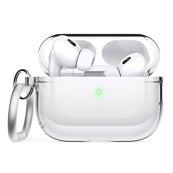 Футляр для навушників Elago Clear Hang Case Transparent for Airpods Pro 2nd Gen (EAPP2CL-HANG-CL)