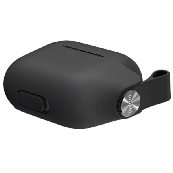 Футляр для наушников Moshi Pebbo Case Shadow Black for Airpods 3rd Gen (99MO123033)