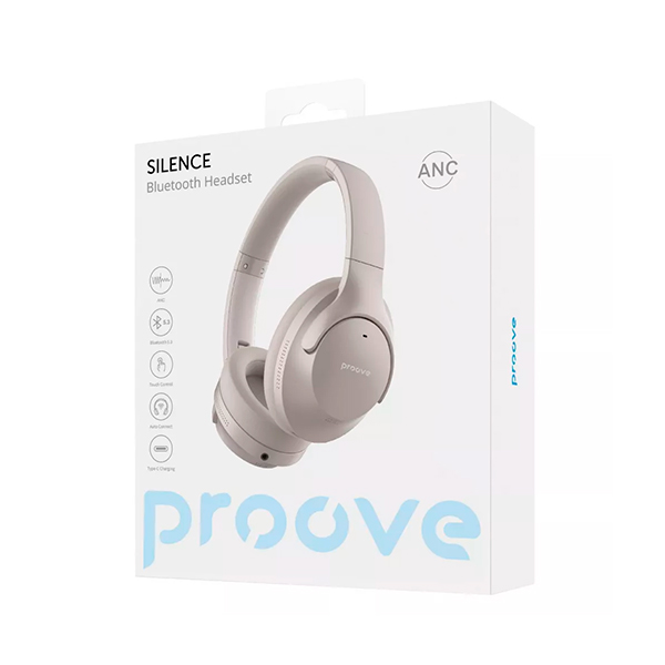 Bluetooth Навушники Proove Silence with ANC Gray
