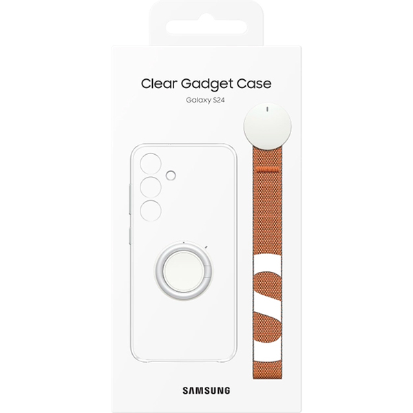 Чохол для Samsung Galaxy S24 Clear Gadget Case Transparent (EF-XS921CTEGWW)