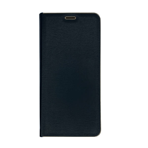 Чехол книжка Kira Slim Shell для Samsung S22/S901 Black/Gold Eva