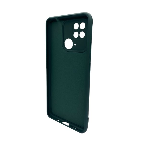 Чехол Original Soft Touch Case for Xiaomi Redmi 10с/Poco C40 Pine Green with Camera Lens