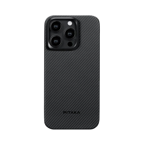 Чехол Pitaka iPhone 15 Pro Max Case with MagSafe Black/Grey (KI1501PMA)