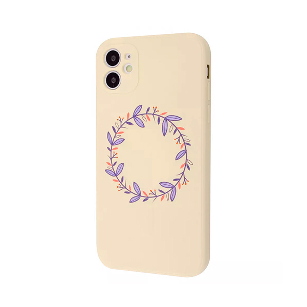 Чохол Wave Minimal Art Case для Apple iPhone 12 with MagSafe Pink Sand/Wreath