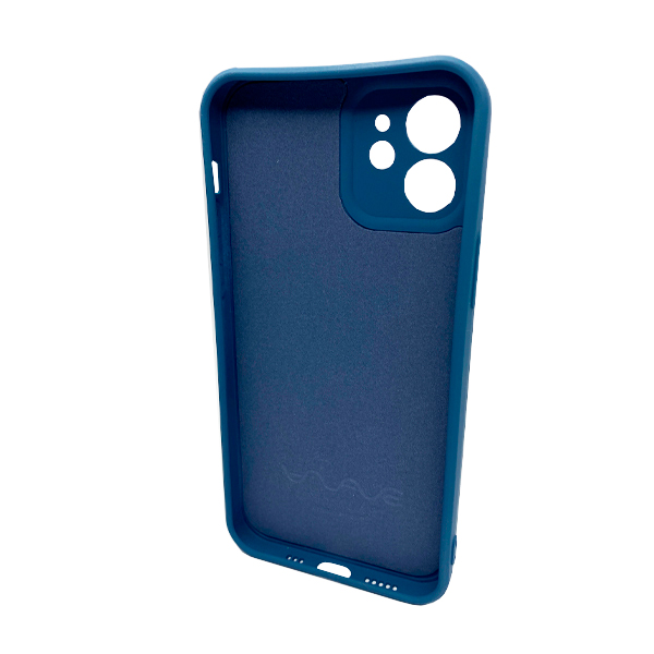 Чехол Wave Minimal Art Case для Apple iPhone 12 with MagSafe Blue/Wreath