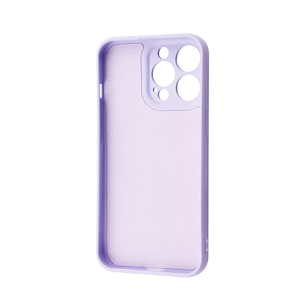 Чехол Wave Minimal Art Case для Apple iPhone 13 Pro with MagSafe Light Purple/Lotus