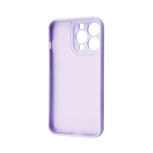 Чохол Wave Minimal Art Case для Apple iPhone 13 Pro with MagSafe Light Purple/Wreath