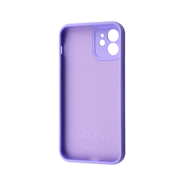 Чохол Wave Minimal Art Case для Apple iPhone 12 with MagSafe Light Purple/Lotus