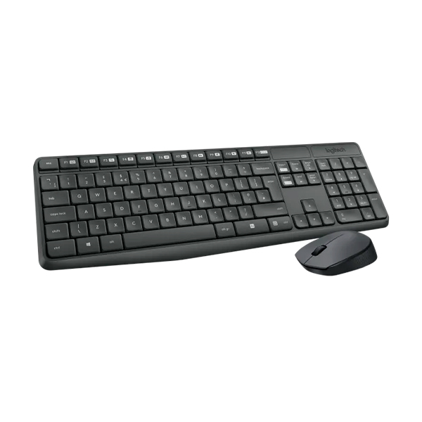 IT/kbrd Комплект клавиатура и мышь беспроводные Logitech MK235 WL Grey (920-007948)