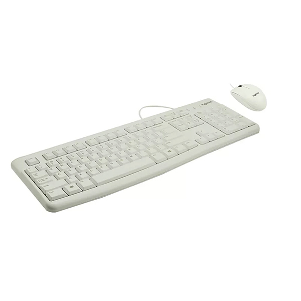 IT/kbrd Комплект клавиатура и мышь проводные Logitech MK120 Desktop White (920-002561)