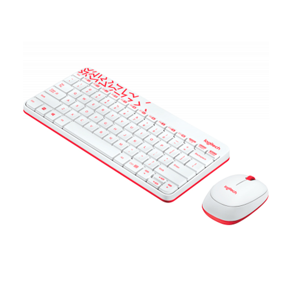 IT/kbrd Комплект клавиатура и мышь беспроводные Logitech MK240 Wireless Combo White (920-008212)
