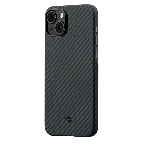 Чехол Pitaka iPhone 14 Case with MagSafe Black/Grey (KI1401)