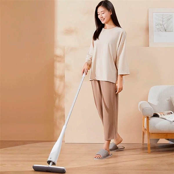 Швабра Xiaomi Blue fish Sponge mop White PU03A