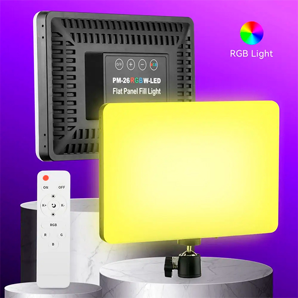 Набор для блогеров 2 в 1 LED RGB Camera Light 14