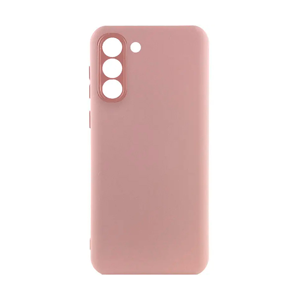 Чохол Original Soft Touch Case for Samsung S21/G991 Pink Sand with Camera Lens