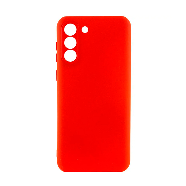 Чохол Original Soft Touch Case for Samsung S22 Plus/S906 Red with Camera Lens
