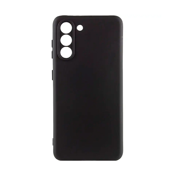 Чохол Original Soft Touch Case for Samsung S22 Plus/S906 Black with Camera Lens