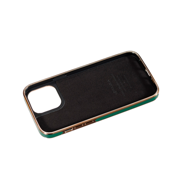 Чохол Puloka Leather Case для iPhone 13 Pro Max Green