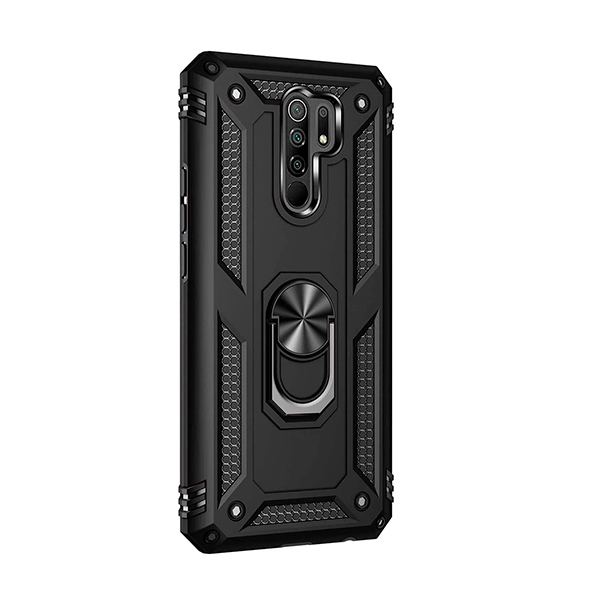 Чохол Armor Case для Xiaomi Redmi 9 with Ring Black