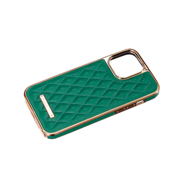 Чехол Puloka Leather Case для iPhone 13 Pro Green