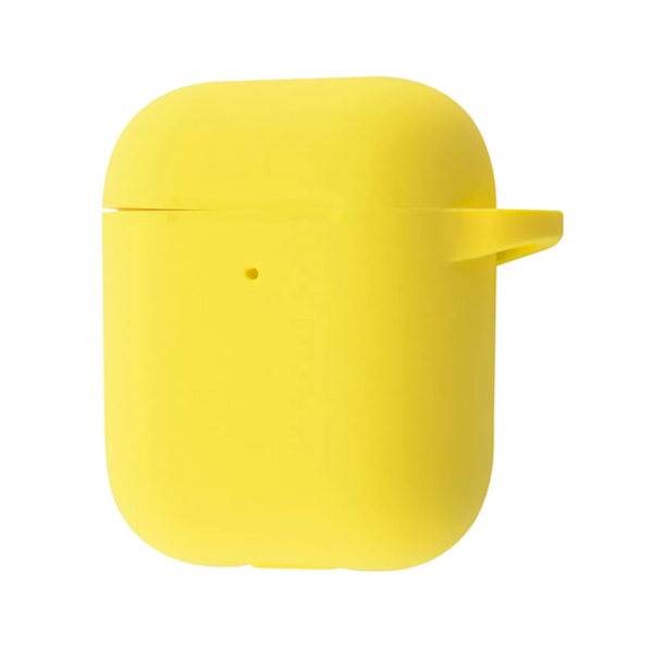 Футляр для наушников AirPods 2 Ultra Thin Case Bright Yellow