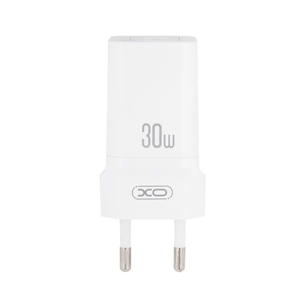 СЗУ XO HN238A 30W USB+USB-C White