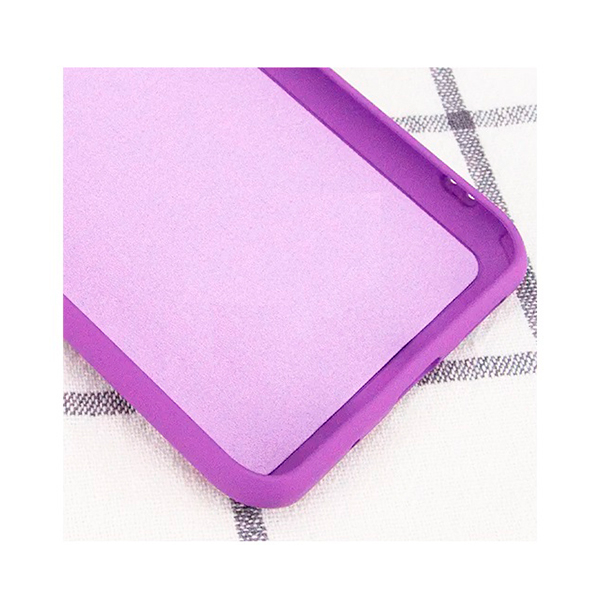 Чохол Original Soft Touch Case for Xiaomi Redmi Note 9/Redmi 10x Violet with Camera Lens