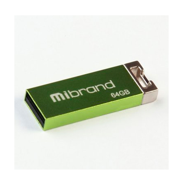 Флешка Mibrand 64GB Сhameleon USB 2.0 Light Green (MI2.0/CH64U6LG)