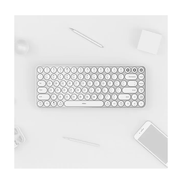 IT/kbrd Клавиатура Xiaomi MiiiW AIR85 MWXKT01 Keyboard Bluetooth Dual Mode White