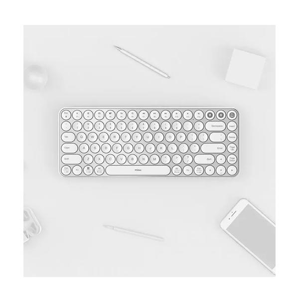 Клавіатура Xiaomi MiiiW AIR85 MWXKT01 Keyboard Bluetooth Dual Mode White