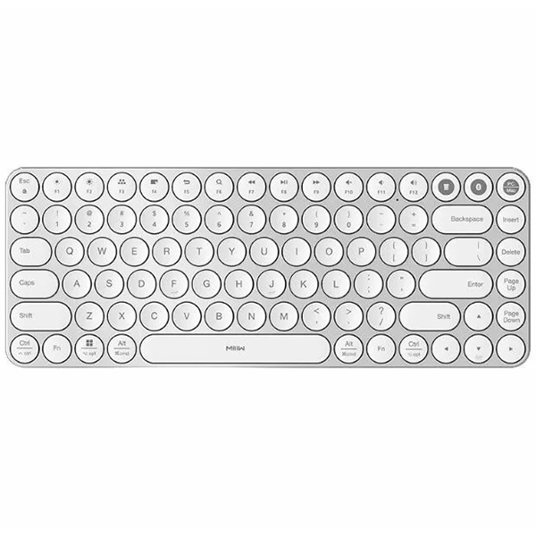 IT/kbrd Клавиатура Xiaomi MiiiW AIR85 MWXKT01 Keyboard Bluetooth Dual Mode White