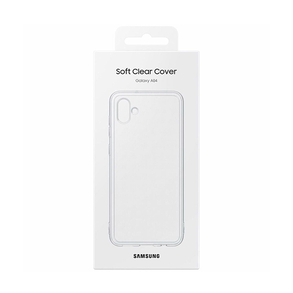 Чохол Samsung A045 Galaxy A04 Soft Clear Cover Transparent (EF-QA045TTEG)