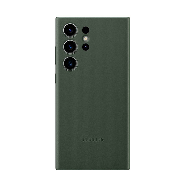 Чохол Samsung S918 Galaxy S23 Ultra Leather Case Green (EF-VS918LGEGRU)