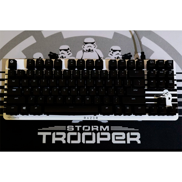 IT/kbrd Клавиатура Razer BlackWidow Lite Stormtrooper Star Wars Edition Orange Switch (RZ03-02640800-R3M1)