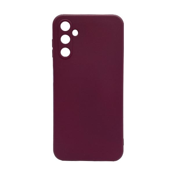 Чехол Original Soft Touch Case for Samsung A14-A145 Plum with Camera Lens